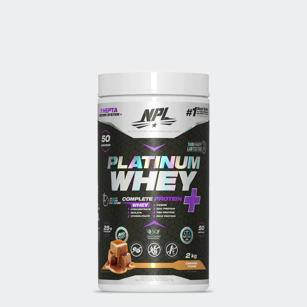 NPL Platinum Whey + 2kg Protein shake