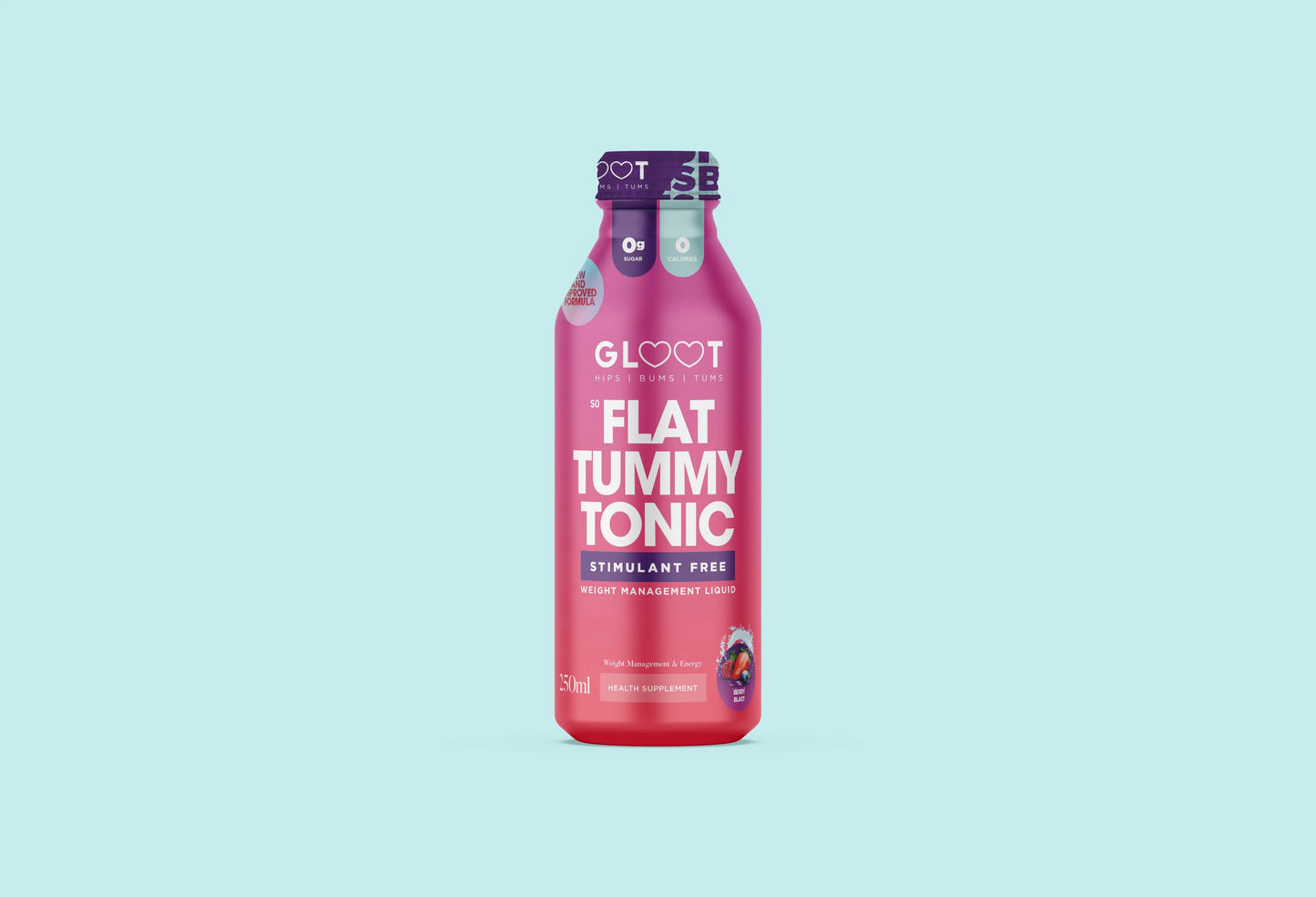 GLOOT Flat Tummy Tonic 250ml (Fat Burner)