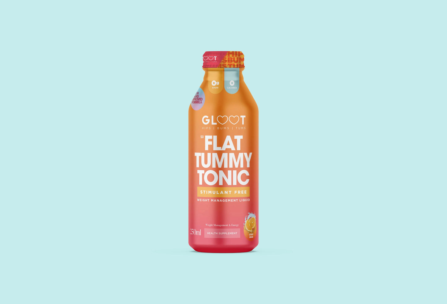 GLOOT Flat Tummy Tonic 250ml (Fat Burner)